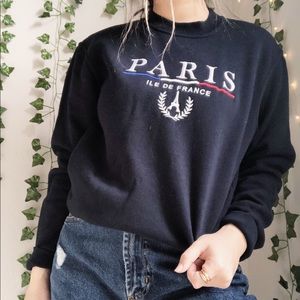 PARIS CREWNECK